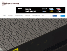 Tablet Screenshot of freebox-tv.com